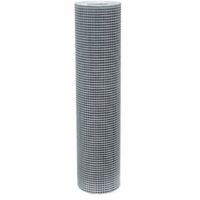 Frigerio treillis soude' galvanise' cm h 100x25 m maille 6x6 mm enceinte de cloture