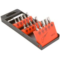Embouts de tournevis avec support, lot de 16