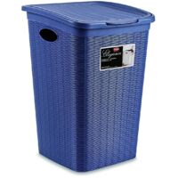 Stefanplast Portabiancheria Elegance 50 lt (Blu)