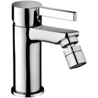 Mitigeur bidet avec vidage 1'1/4 Piralla Abbracci 0BR00094A16 | Chromé - Vidage automatique 1'1/4