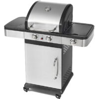 Barbecue A Gaz 'Indianapolis 3 Titanium' Cm. 120 X 50 X H.130