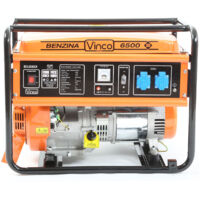 Groupe électrogène essence de chantier VINCO BDL6500CX 5.5 Kw