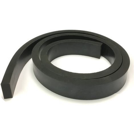 Neoprene Rubber strip 25 mm wide - 10 mm thick - 1 meter long