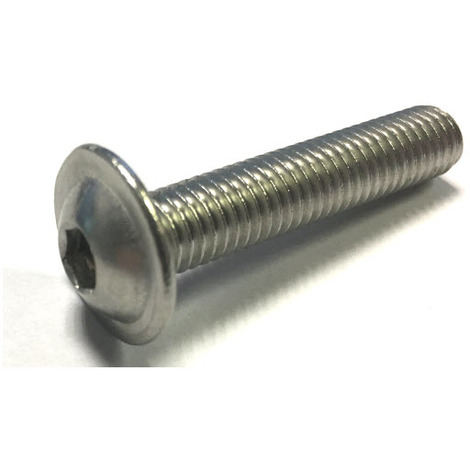 M12 x 70mm Socket Button Head Screws (ISO 7380) - A2 Stainless Steel