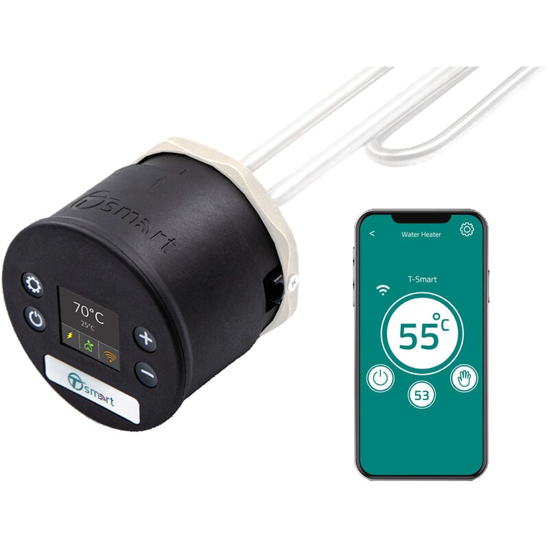 Tesla T Smart Hot Water Cylinder Thermostat With Lcd Modification For Use With Heatrae Sadia