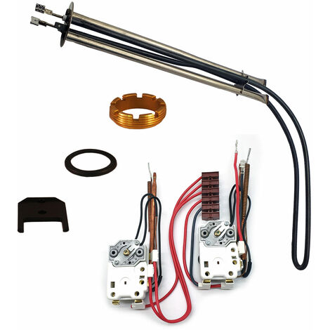 Heatrae Sadia Megaflo Indirect Incoloy Immersion Heater Lower with  Thermostat 95606984 Pack