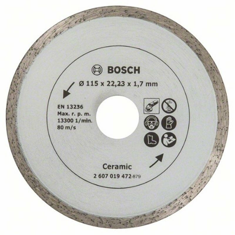 Disco abrasivo in Diamante Bosch, Ø 180mm