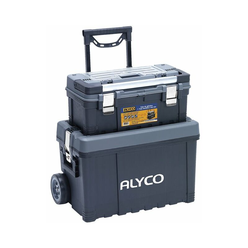Arcón metálico de 3 cajones para almacenaje Alyco