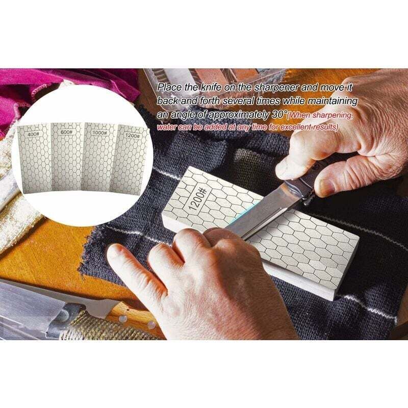 Outil Pierre à Aiguiser Guide D'affûtage Pour Couteaux 100 Mm