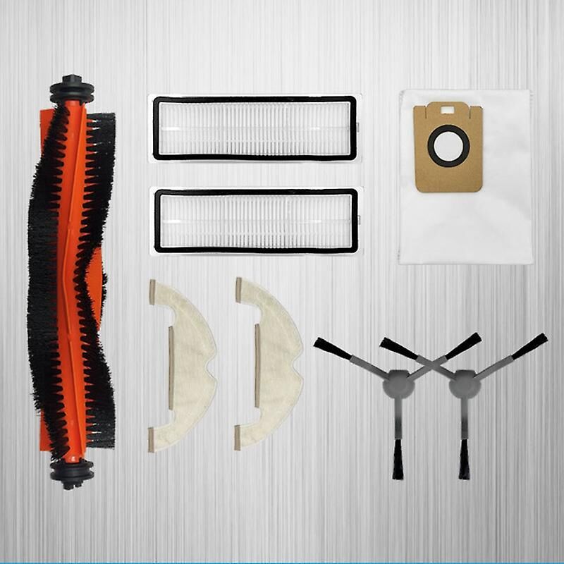 Lot De 8 Sacs à Poussière Pour Aspirateur Robot Dreame D10 Plus Gen 2 / L10s Plus - Grande Capacité, Non Tissés | Rechange Facile Et Hygiénique