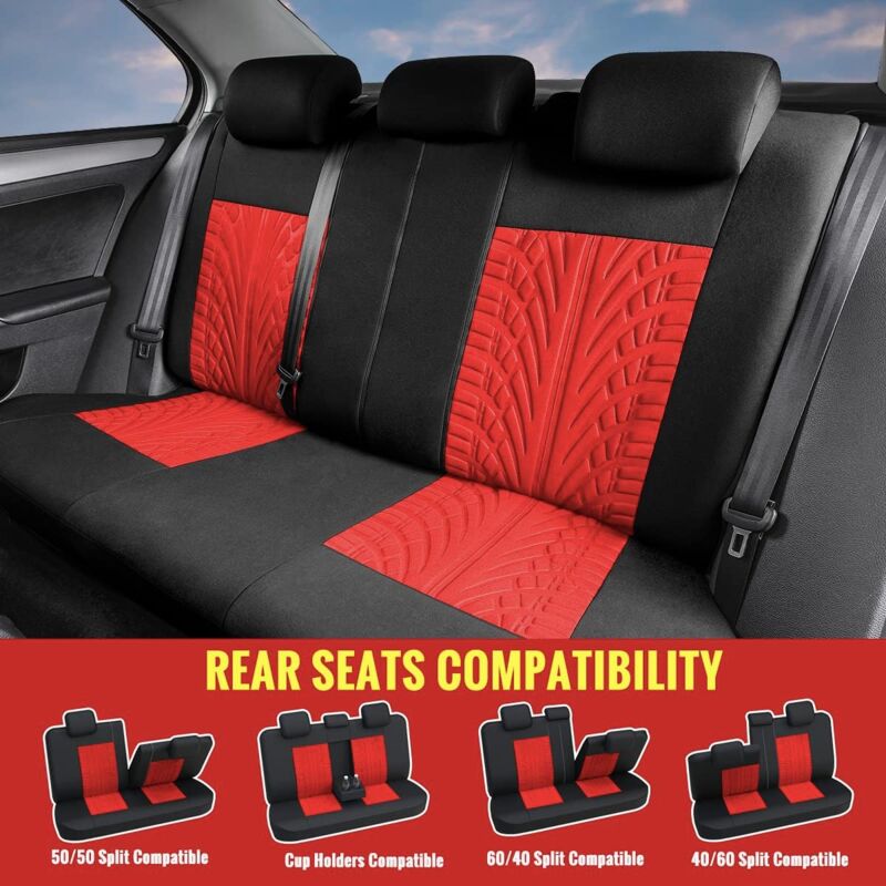 Housses De Sièges Auto Étanches - Lot De 2 - Noir - Protection Anti-Taches