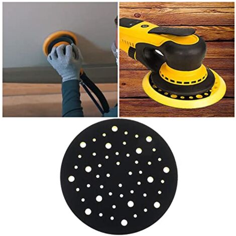 Patin De Ponçage 150mm - 54 Trous - Compatible Mirka CEROS/DEROS - Filetage 5/16"