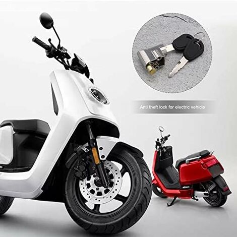 Gadgets de moto Bloque disque de frein avec alarme pour : moto,  scooter/cyclomoteur, vélo | bol