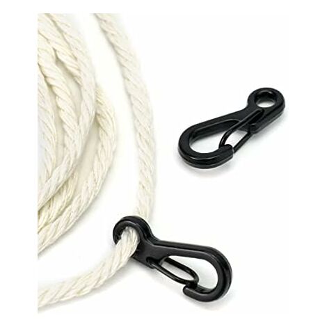 LTS FAFA Porte-clés en Nylon robuste crochet sangle D anneau Clip mousqueton  mousqueton pour randonnée