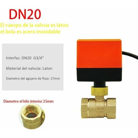 Une solution pratique et fiable : la vanne motorisée DN20 AC220V pour le chauffage central