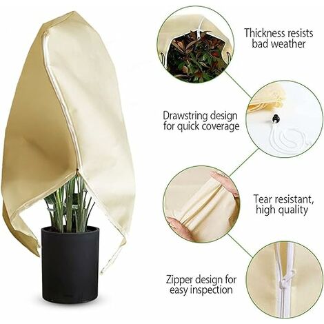 Quick & Easy Tunnel de protection contre la chaleur et le gel de 3 mètres  pour plantes