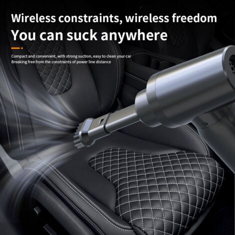 100000 TR/Min Souffleur Air Comprimé,Dépoussiérants Puissants électrique,3 Vitesses 7500 mAh,pour Keyboard Souris PC, Voiture, Canapé,Maison pour pc Animaux domestiques