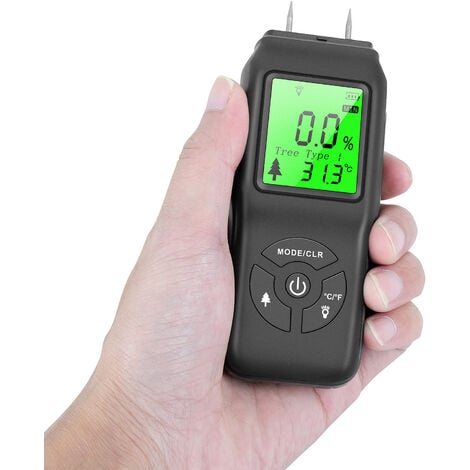 Mini humidimètre portatif numérique LCD détecteur d'humidité du