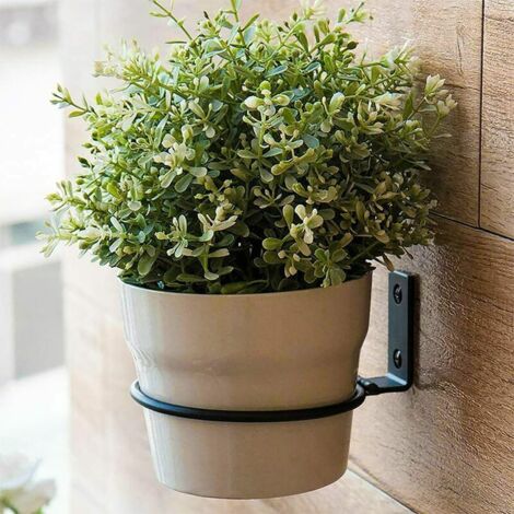Supports à Roulettes Pour Pots De Fleurs - Lot De 4 | Diamètre 27cm | Métal Argenté | Usage Intérieur/extérieur