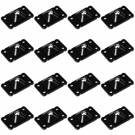 Blanc 4 Pièces Mini Roue Universelle Autocollante, Petite Roulettes