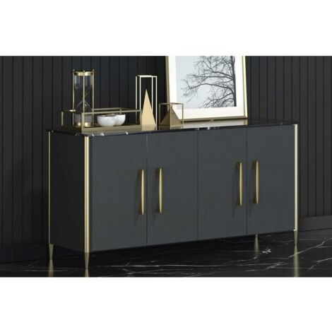 10 pièces Poignées de cuisine avec vis en alliage de zinc pour placard, poignée de porte de tiroir de cuisine, chambre à coucher