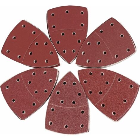 Kit Ponçage S&R 80 Feuilles Abrasives + Bloc | Grains P40 à P400 | 93x230mm Pour Bois, Métal, Plastique