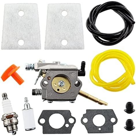 Hasselblad Swc Carburador Para Motosierras Stihl FS48, FS52, FS66, FS81, FS86, FS88, FS106 - Compatible Con Walbro WT-45/WT-45A Carburador Stihl - Foto 5