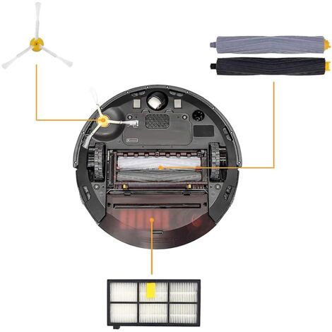 Kit d'accessoires de réapprovisionnement pour Irobot Roomba série 800 900 980