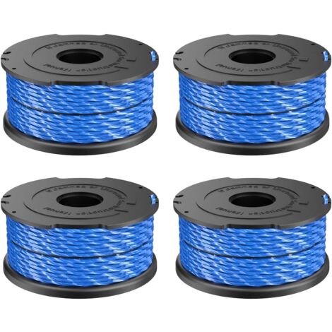 Lot De 10 Lignes Résistantes Pour Débroussailleuse Black Et