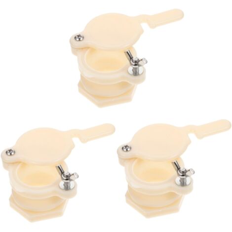 Robinet à Miel Robinet Pour Seau Apiculture HunterBee - Nylon Alimentaire - Vis Acier Inox Vareuse Apiculture