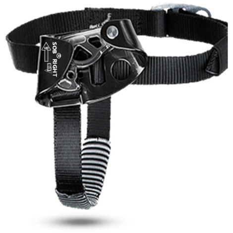 Sangle D’Escalade Réglable 80-130 Cm - Équipement Alpinisme, Spéléo, Travaux En Hauteur - Pieds Élastiques - 3