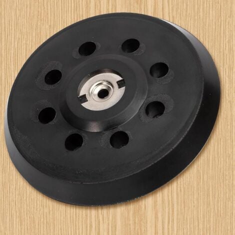 Applicable Plateau de Poncage 125mm Plateau Ponceuse pour Metabo sxe 425 SXE325/425/450/3125, Plateau Ponceuse Plateau de Ponçage Multi-outils