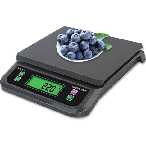 30kg Balance de Cuisine Professionnelle NuméRique en Acier Inoxydable Balance Electronique de Cuisine Comptant Les Echelles Multifonctionnel avec lcd Balances Alimentaire pour Alimentaire