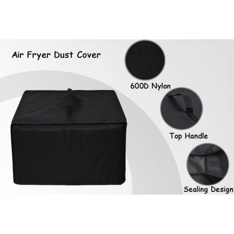 Housse Anti-poussière Pour Friteuse - Nylon 420D Résistant à La Chaleur - 3 Tailles (jusqu'à 40x33x26 Cm) - Protection Poussière, Huile, Poils
