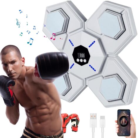 Macchina Da Boxe Musicale Con Bluetooth - Allenamento Casa Per Adulti E Bambini - Foto 10