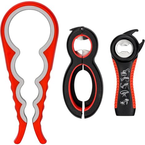 Lot De 6 Ouvre Bocal Manuel, Ouvre BièRe, ABS Ouvre Boite