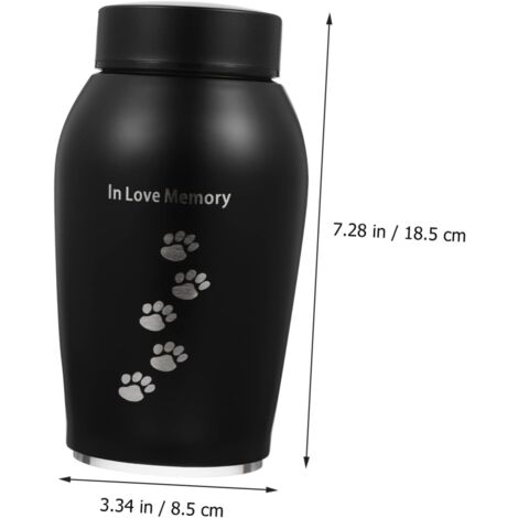 Urne pour Animaux De Compagnie Urne De Crémation Réservoir Cercueil Cinéraire pour Animaux De Compagnie Support Cinéraire pour Animaux De Compagnie Cercueil Commémoratif Urne À