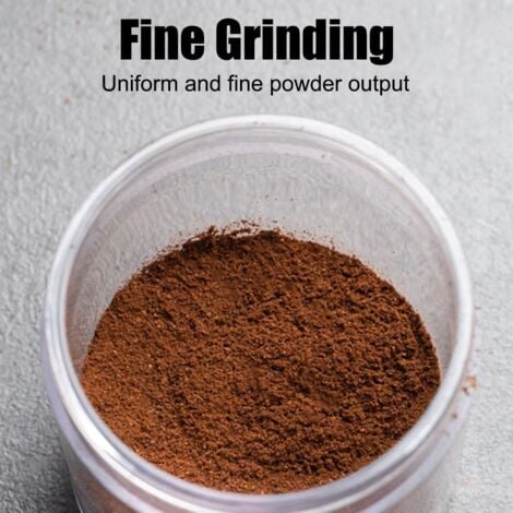 Moulin a Grains de Café,Fraise a Café Portable avec Brosse et Câble de Données pour Expresso Infusé a Froid,Verser Sur