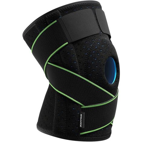 Genouillère Avec Stabilisateurs Latéraux - Tour De Cuisse 38 à 42 Cm - Pour Sport, Récupération, Soutien Rotulien