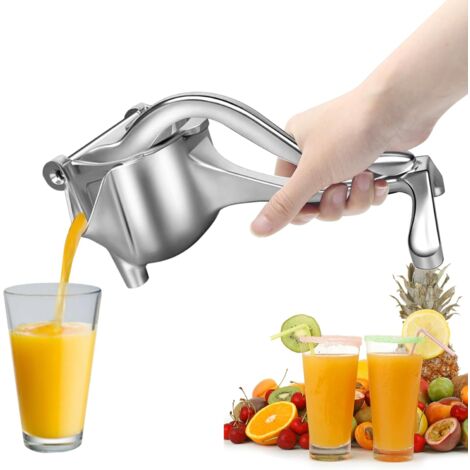 Lumaland Presse Agrume Manuelle en Inox - Presse Fruits, Citrons et