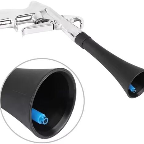 Wilktop Blow Gun Pistolet Nettoyage,Nettoyage Voiture Metal Blow Gun Pistolet De Nettoyage à Air Comprimé Soufflette Air Comprimé Pistolet De Nettoyage à Sec