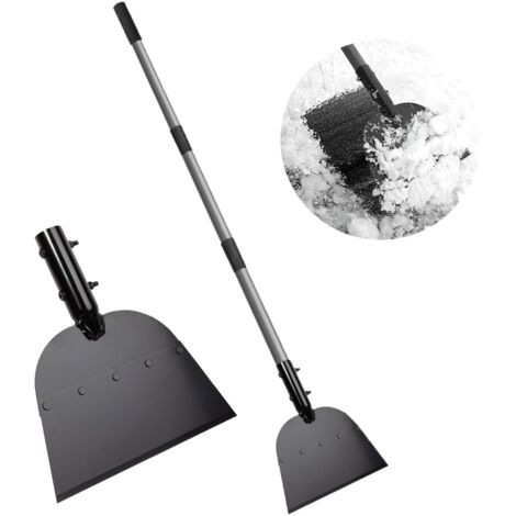 Lot De 2 Pelles à Glace Plates En Acier Inoxydable - Manche Ergonomique Antidérapant Pour Servir Crème Glacée Dure Ou Molle