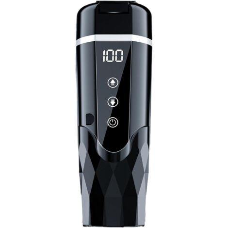 Tasse Chauffante Voiture 12V/24V - 300 Ml En Acier Inoxydable - Chauffage Rapide, Couvercle étanche - Pour Café, Thé En Voyage