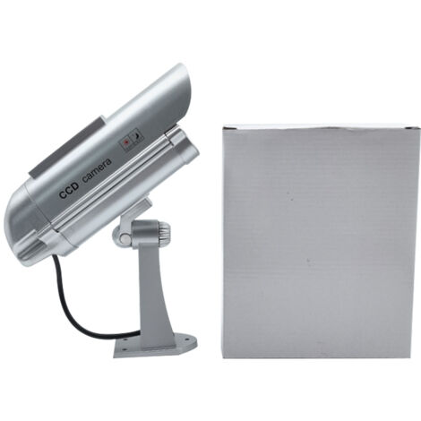 Alarme factice avec lumière clignotante IP44 pour l'intérieur et l'extérieur