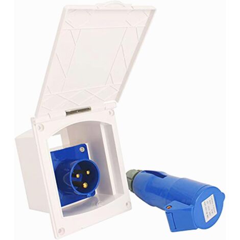 Interrupteur Différentiel Double FI 30 MA 25A - Pour Caravane, Camping-car, Bateau 220V - Protection électrique