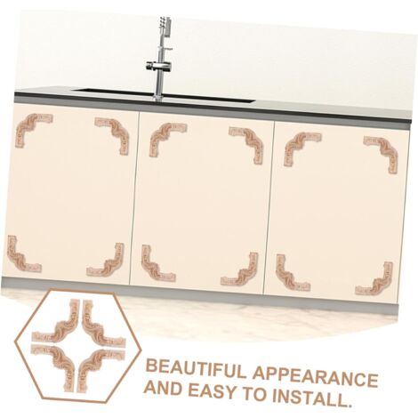 12 Appliques En Bois Sculptées Forme Rose – 2 Styles, Bois D’hévéa – Pour Décor Meubles, Murs, DIY