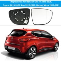 Glace Rétroviseur Droit Dégivrant Renault Captur/Clio 4-5/Zoé - Compatible OEM 963654973R