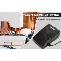 Pédale De Machine à Coudre Universelle 220V - Forme Fer à Cheval Avec Cordon EU Plug