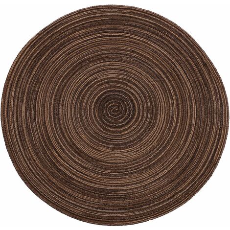 Set De Napperons En Cuir Isolant Antidérapant Imperméable à L'eau Napperon D'iso