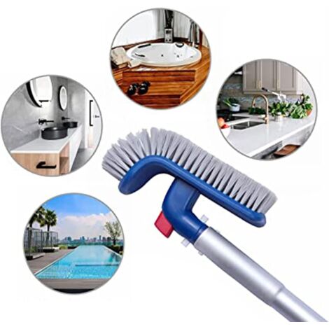 Brosse Nettoyage Piscine Gre 20cm - Pour Fond Et Parois Impeccables